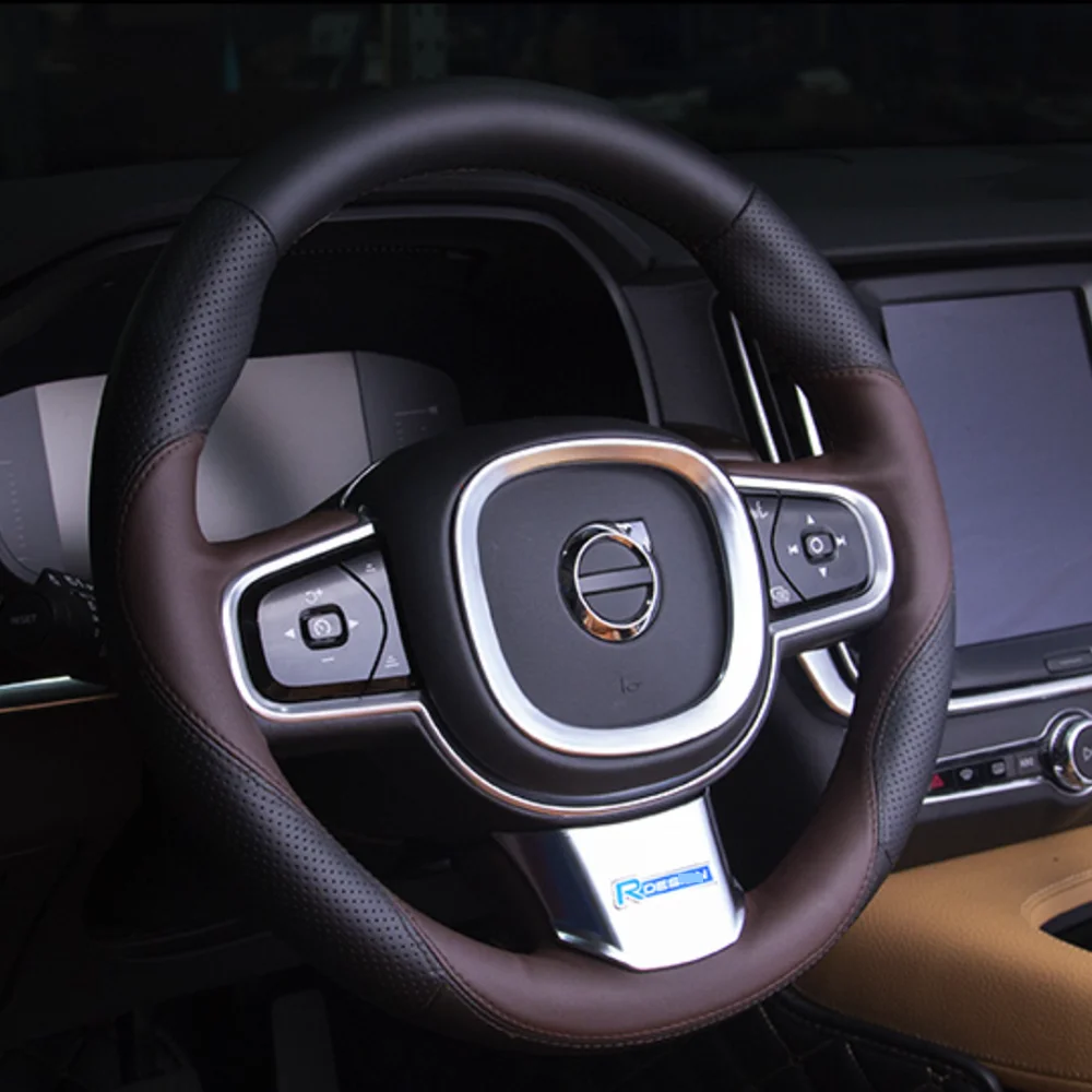 Украшение для автомобильного рулевого колеса наклейка Volvo XC90 S90 XC60 аксессуары 2017