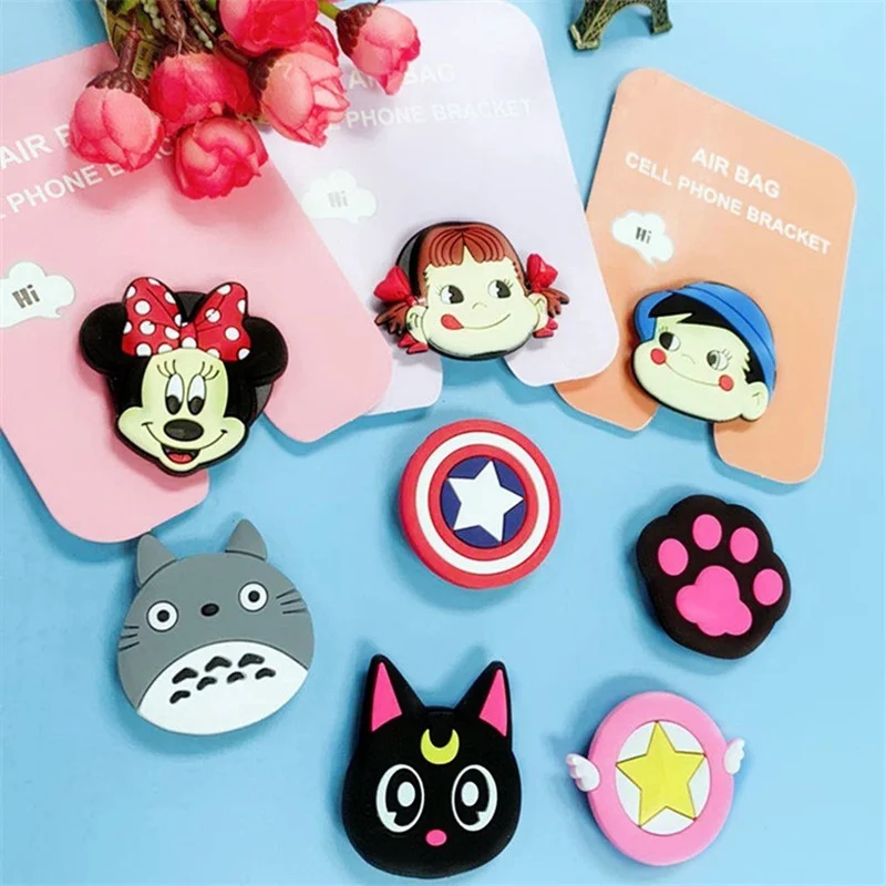 Мультяшная розетка Универсальный мобильный телефон кольцо хаудер подушка