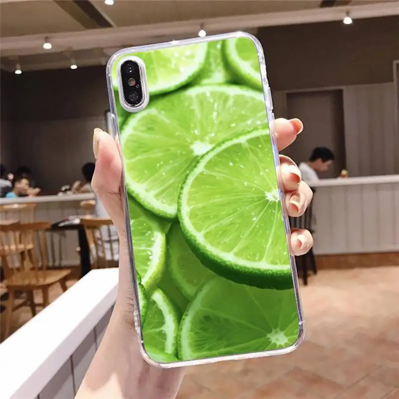 

colorful fruit case for airpods Phone Case Transparent soft For iphone 5 5s 5c se 6 6s 7 8 11 12 plus mini x xs xr pro max