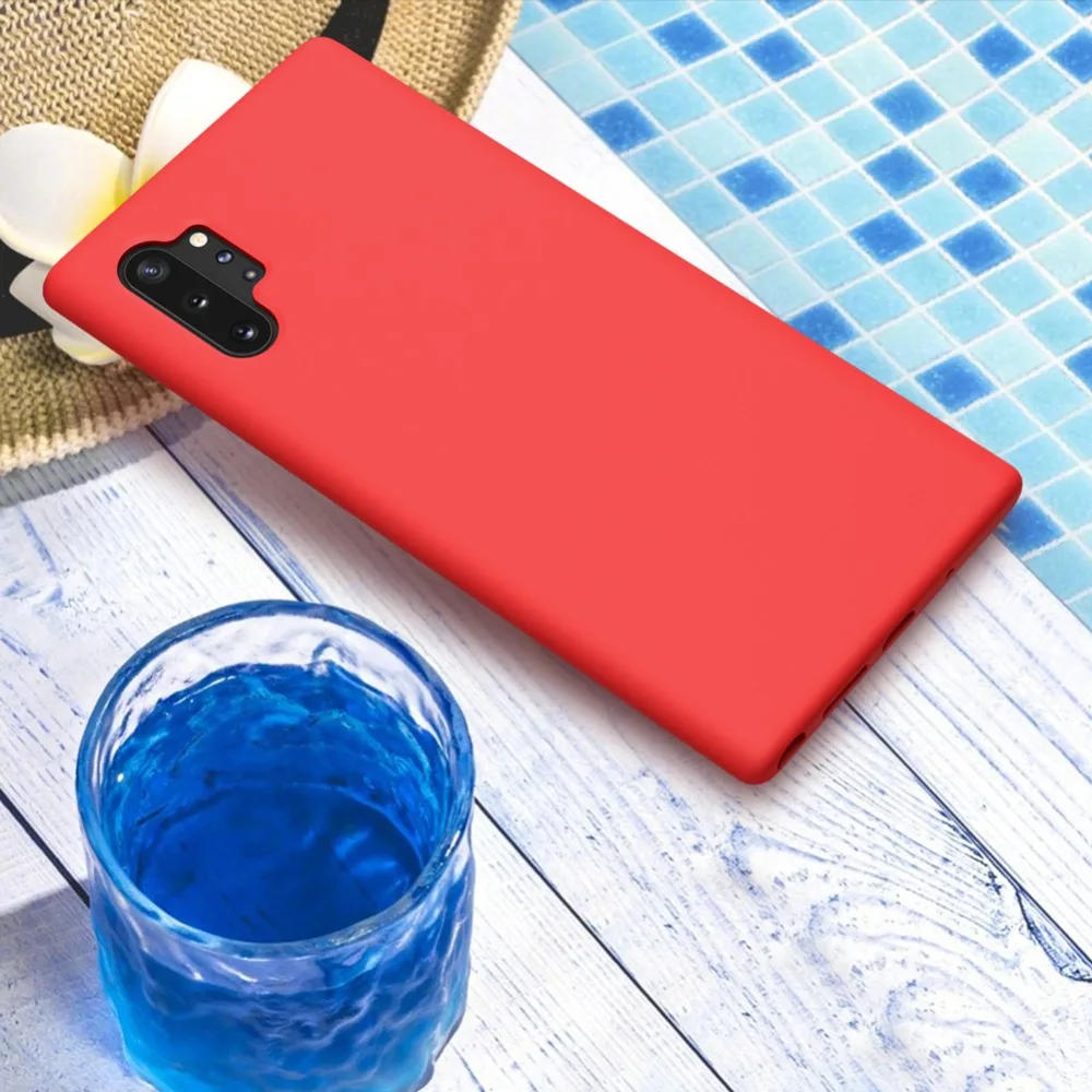 Для samsung Galaxy Note 10 Plus 9 чехол Nillkin роскошный гибкий Чистый силиконовый чехол для samsung Note 10 Plus 9 Nilkin чехол для телефона