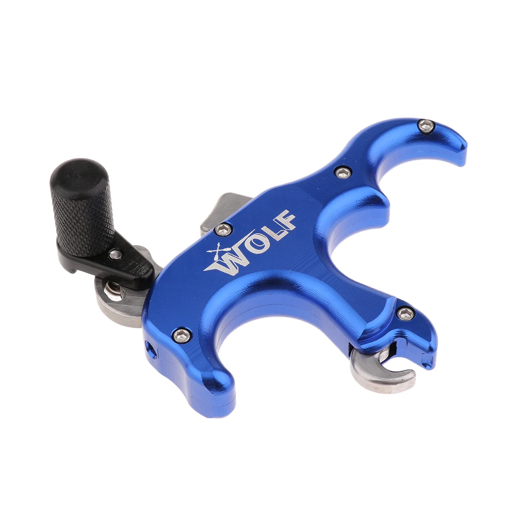 3 пальца комбинированный лук релиз штангенциркуль триггер для большого рукоятка