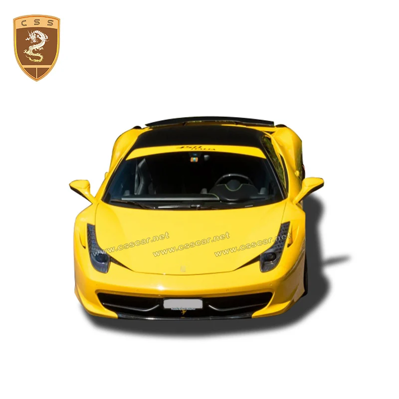 CSSYL для Ferrarri 458 спойлер крыло из углеродного волокна двойное лезвие задний