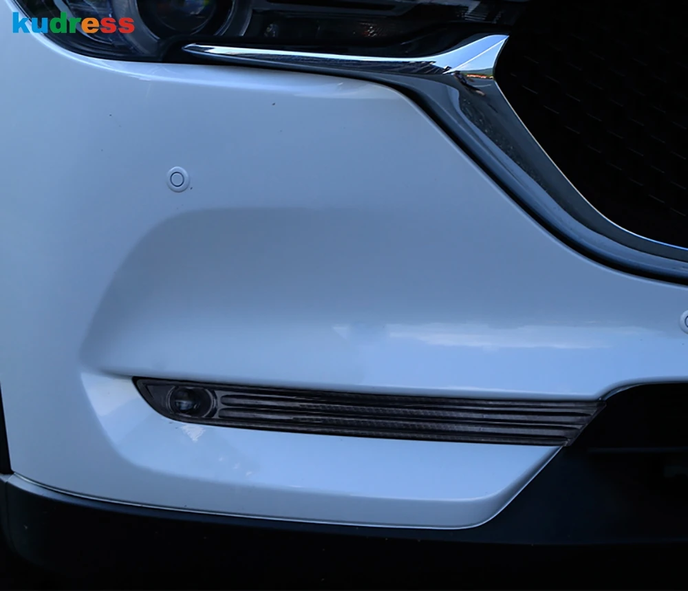 Передняя противотуманная фара из углеродного волокна для Mazda CX5 CX 5 KF 2017 2018 2019 2020 2021