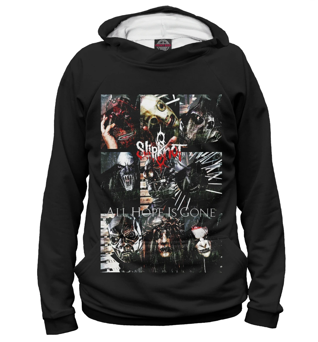 Худи толстовка Slipknot Band (музыка) | Мужская одежда