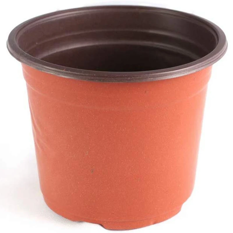 

100 Pcs 15Cm Seedling Flower Pots, Two-Color Pots Flower Pots & 150Pcs 12Cm Flower Seedlings Planter Pot/Pots