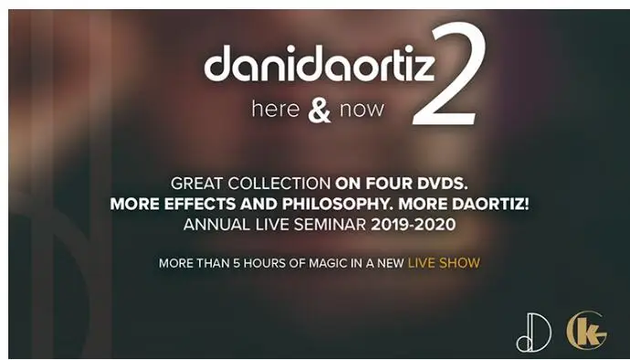 

Dani DaOrtiz - Here & Now 2 (1-4) - MAGIC TRICKS