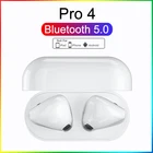 Оптовая Продажа Pro 4 Bluetooth наушники-вкладыши TWS с hd-звонок Беспроводной наушников HiFi музыкальные наушники спортивные беговые кроссовки nikeeinglys гарнитура для всех смартфонов