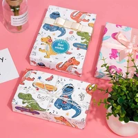 craft paper childrens fun gift decoration paper 50 70cm dinosaur mermaid childrens friends holiday gift box wrapping paper