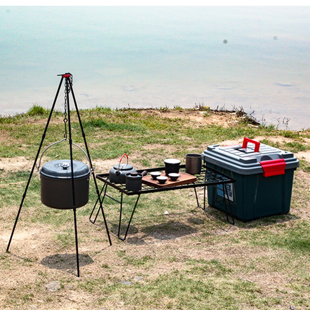 Кухонная посуда для кемпинга на открытом воздухе штатив прочный портативный