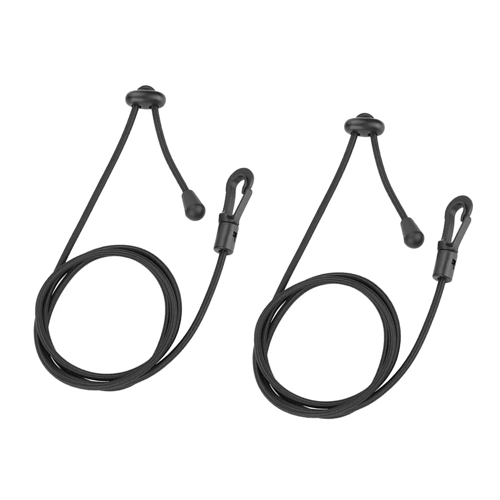 

2Pcs Stretchable Kayak Paddle Leash Safety Lanyard for Surfing Cycling