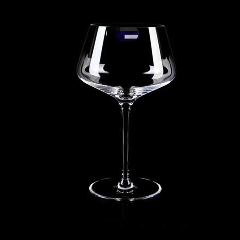 

Imported Lead-free Crystal Handmade Burgundy Wine Glass European Style Goblet 700ml