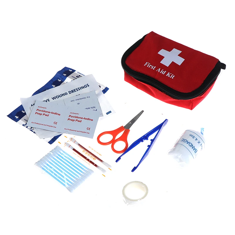 

Emergency Survival Kit Mini Family First Aid Kit Sport Travel Kit Medical Bag Bandage Band Aid Survival Kits Self Defense