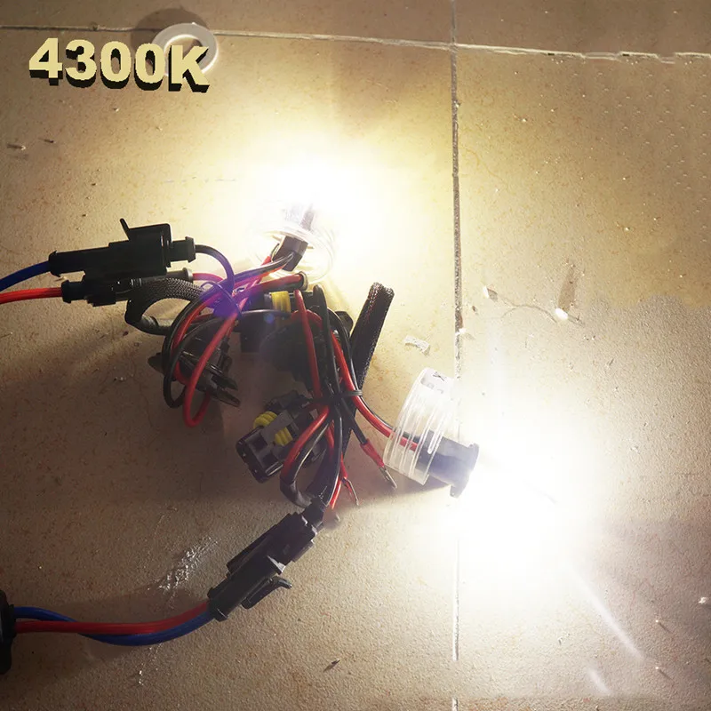 2 шт H4 H1 H7 Autor HID ксеноновые лампы с металлическим кронштейном для защиты