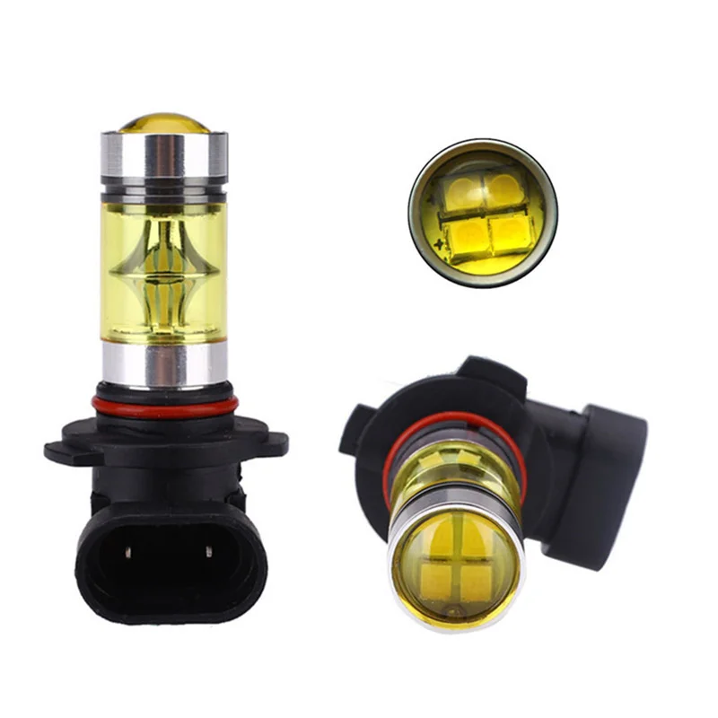 H8 H11 светодиодные лампы HB4 9006 HB3 9005 Противотуманные фары 3030SMD задний фонарь для