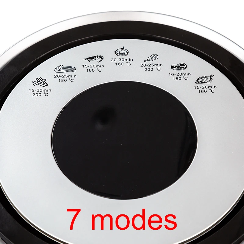 Электрическая воздушная фритюрница AF606 5 л 1500 Вт вместительная