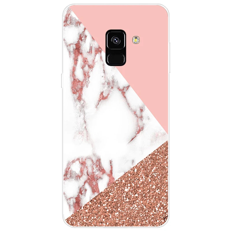 Чехол для телефона Samsung Galaxy A8 2018 A530 Plus A730 мягкий силиконовый чехол из ТПУ 8A A 8 чехлы