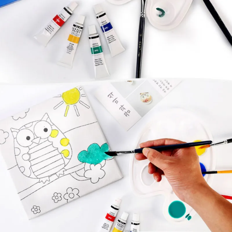 12 цветов Искусство граффити акриловая краска профессиональная Акварельная