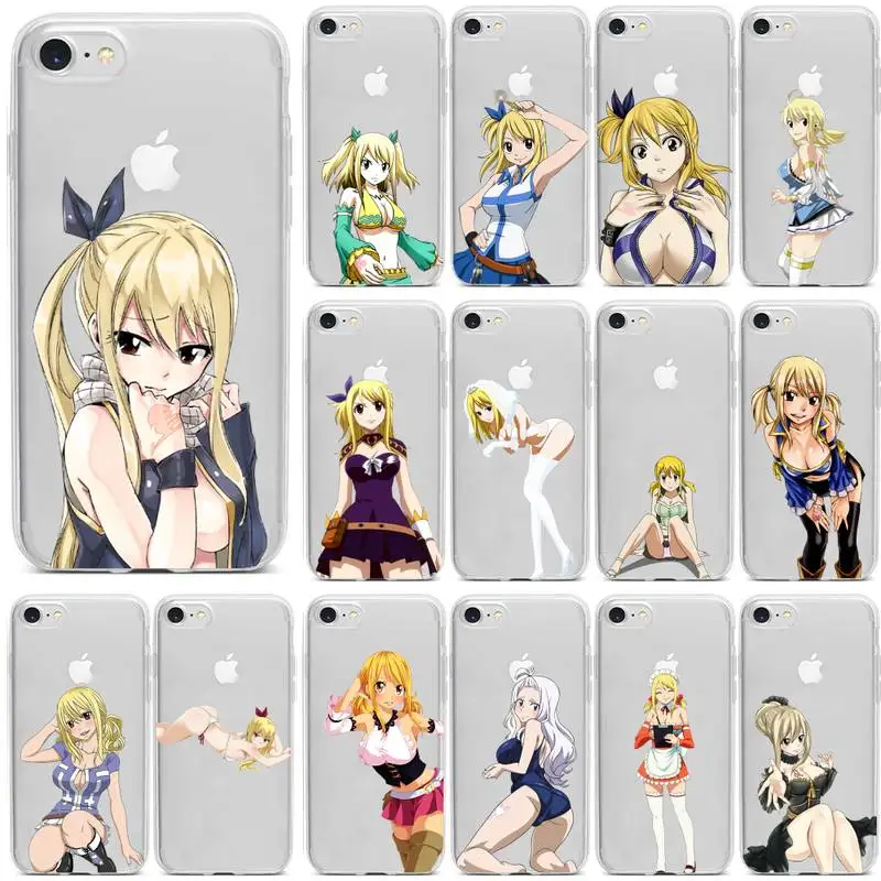 

Lucy Heartfilia Fairy Tail sexy girl Phone Case For iPhone 12 Mini 11 Pro XS Max X XR 7 8 Plus