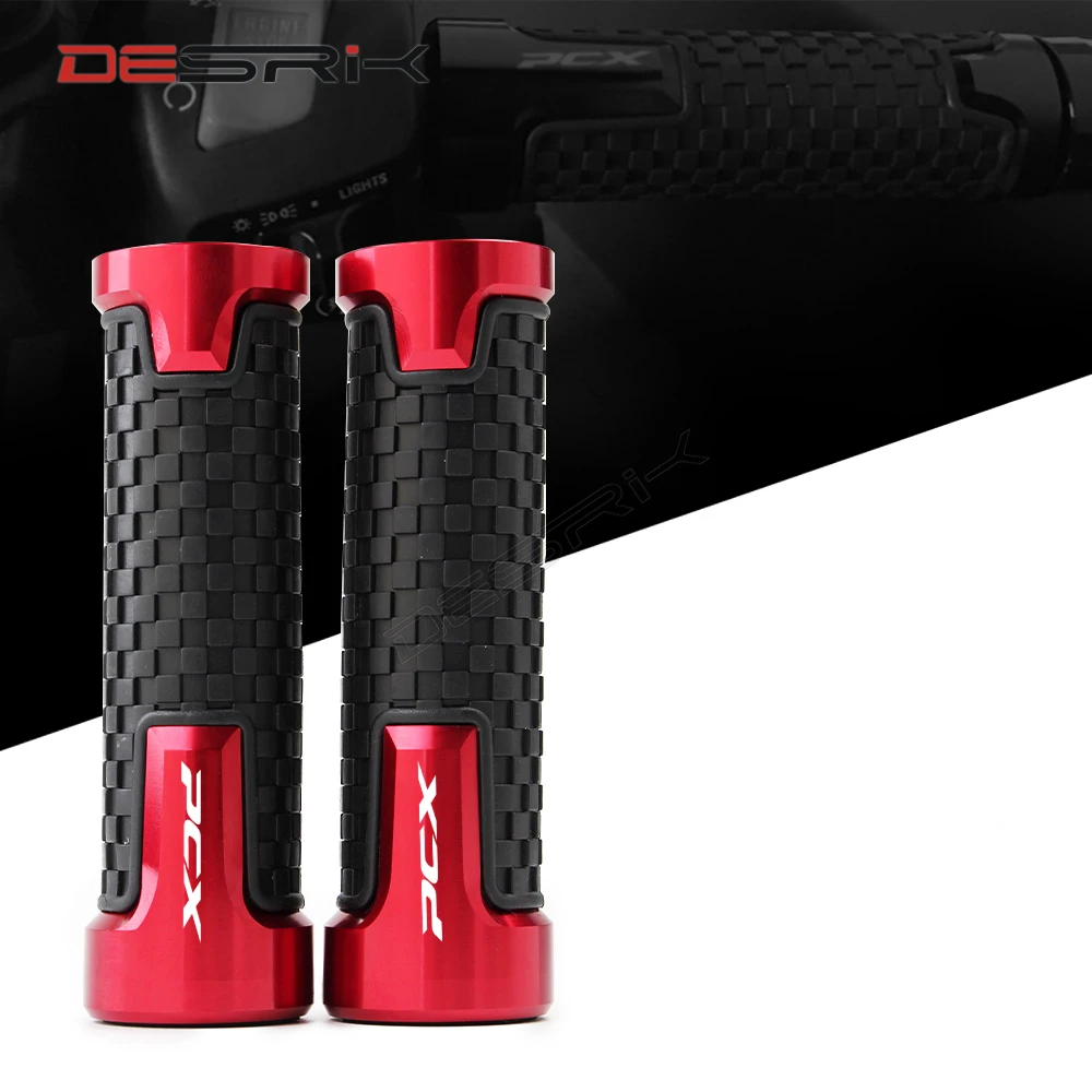Ручки для мотоцикла с ЧПУ DESRIK 22 мм резиновые гелевые ручки Honda PCX 150 125