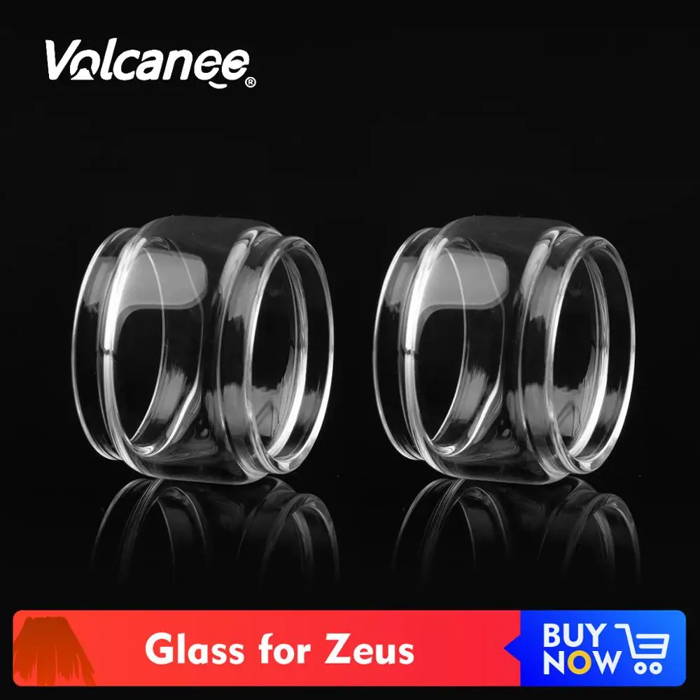 Volcanee 1 шт. стеклянная трубка Pyrex для Zeus RTA электронная сигарета Vape аксессуары