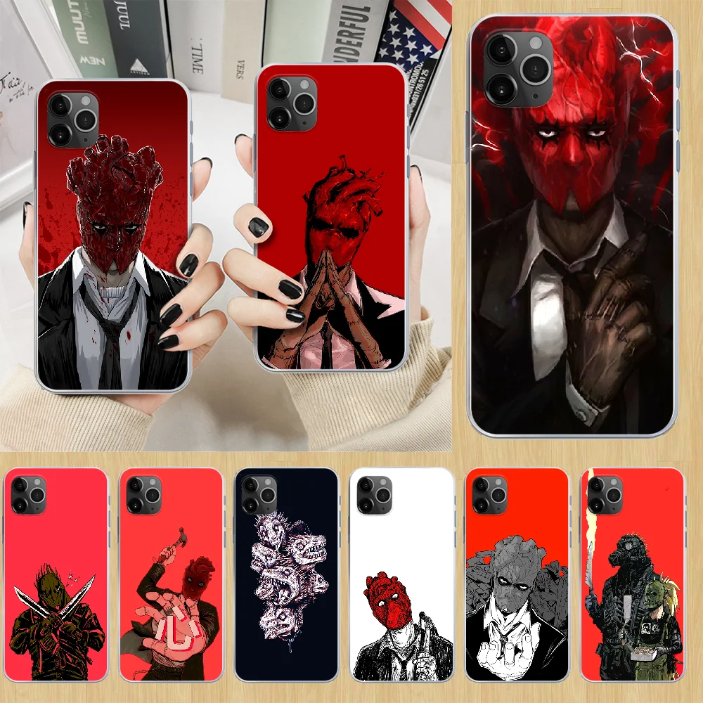 Dorohedoro shin Аниме монстр чехол для телефона iphone 4 4S 5 5C 5S 6 6S PLUS 7 8 X XR XS 11 PRO SE 2020 MAX