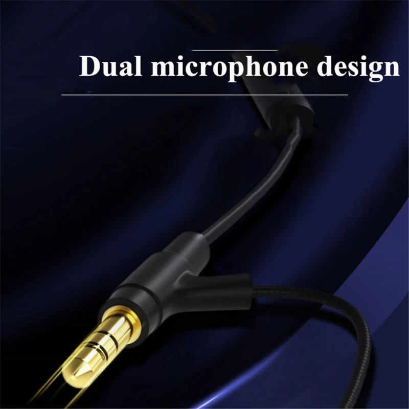 

3.5mm VoIP Headphone Cable with Microphone for Boompro Gaming Headset V-MODA Crossfade M-100 LP LP2 M-80 Audio- Line with 24BB