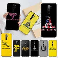 dont tread on me customer high quality phone case for redmi note 9 8 8t 8a 7 6 6a go pro max redmi 9 k20