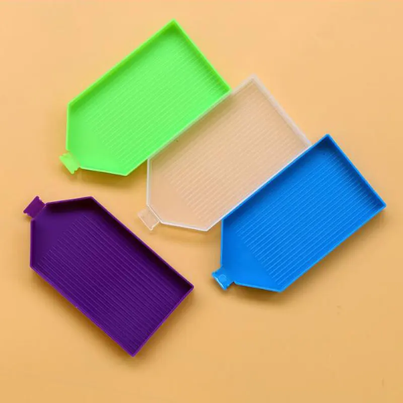 

1 PC Large Capacity Big Drill Plate Plastic Tray Big Kits gift New DIY Diamond Painting Diamond Embroidery Accessories