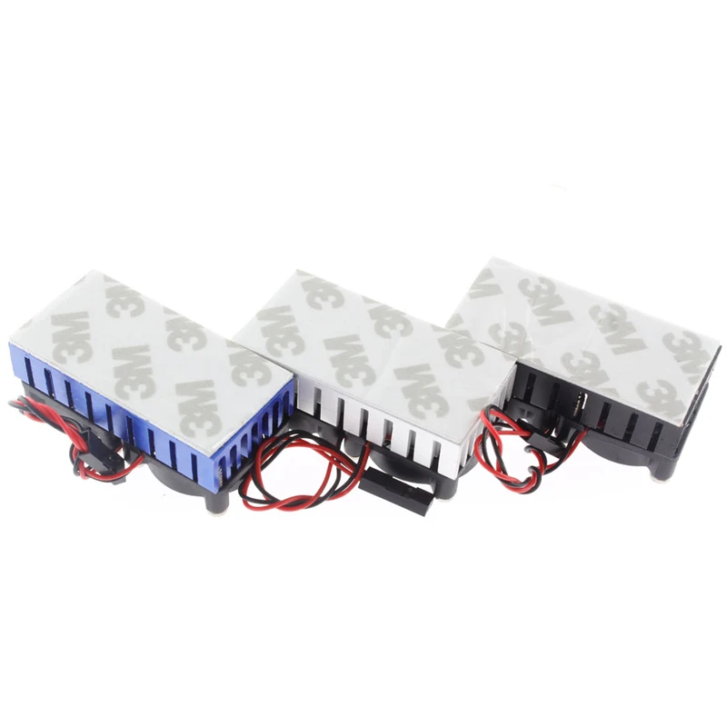 Raspberry Pi 3 Модель B + модуль системы двойного вентилятора цвета синий черный
