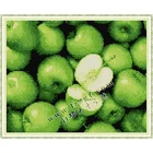 Набор для вышивки крестиком Вечная любовь Зеленое яблоко китайские экологические хлопковые напечатанные 14CT 11CT подарок свадебное украшение для дома