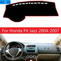 for honda fit jazz 2004 2007 dashboard cover mat dash pad anti uv sun shade auto instrument cover carpet car styling accessories