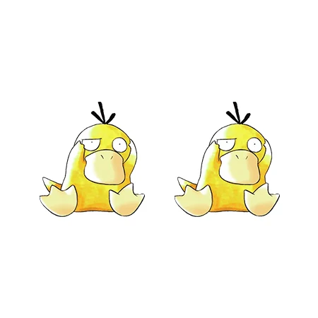 10 Новые Psyduck Pokemon акриловые серьги Wartortle серьги из полимеров позолоченные женские Магнетитовые эпоксидные серьги-гвоздики - Окраска металла: 10