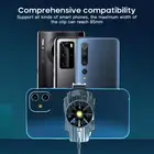 Мобильный телефон кулер вентилятор охлаждения, заряжающаяся от usb-дисплея подставка геймпад держатель кронштейн вентилятора радиатора для IPhone Huawei Xiaomi Tablet