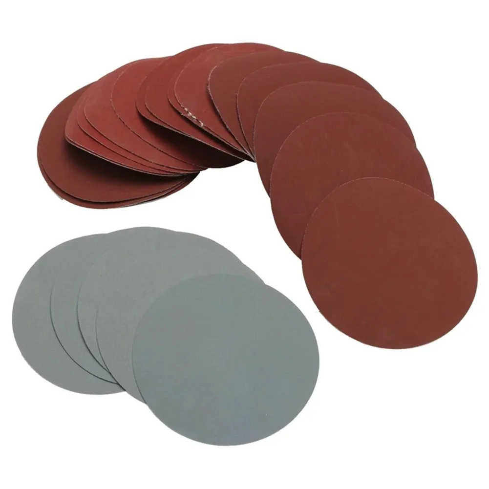 

25pcs 5 Inch 125mm Round Sandpaper Hook And Loop Sanding Discs Grit 800-3000 Abrasives Sanding Discs