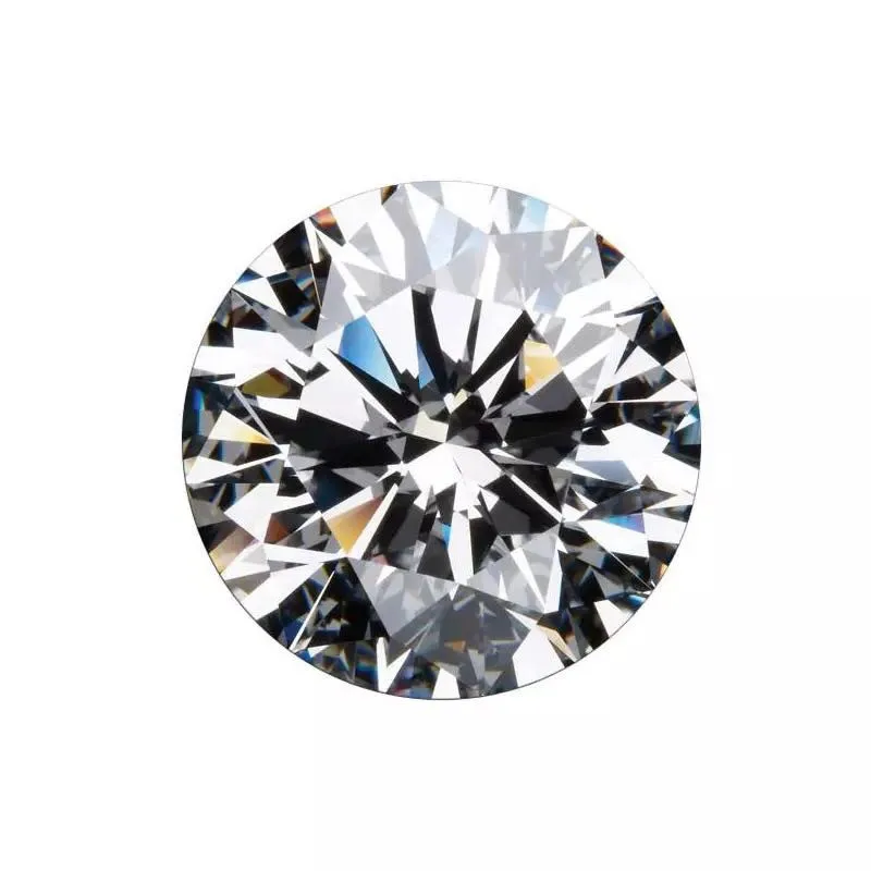 Свободные Moissanite 1CT 6 5 мм D Цвет VVS отличные круглые огранки лабораторные алмазные