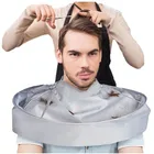 DIY накидка для стрижки волос накидка-зонтик, салонный парикмахерский плащ для стрижки, домашний парикмахерский накидка, тканевый фартук для стрижки волос
