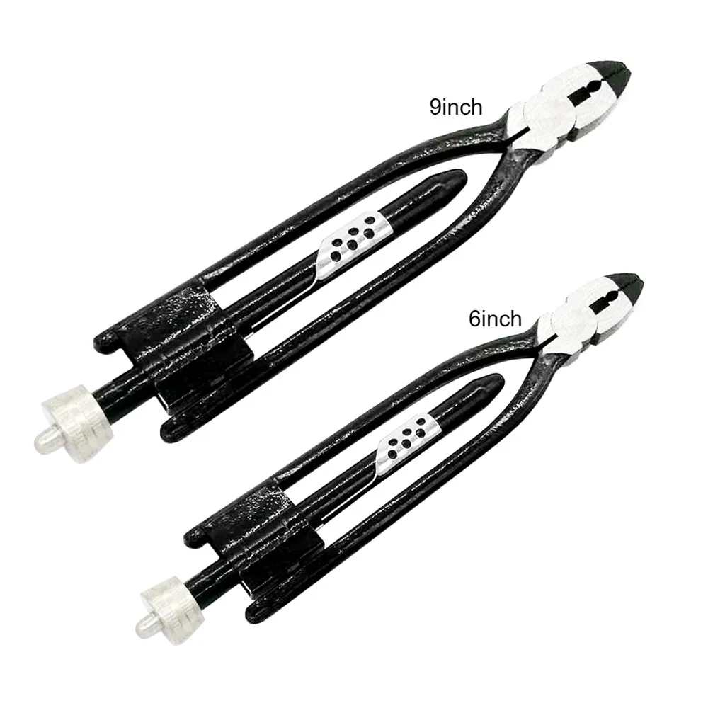 

6/9 In High Carbon Steel Twisting Wire Pliers Fuse Clamp Screwdriver Wire Twister Aviation Safety Lock Pliers