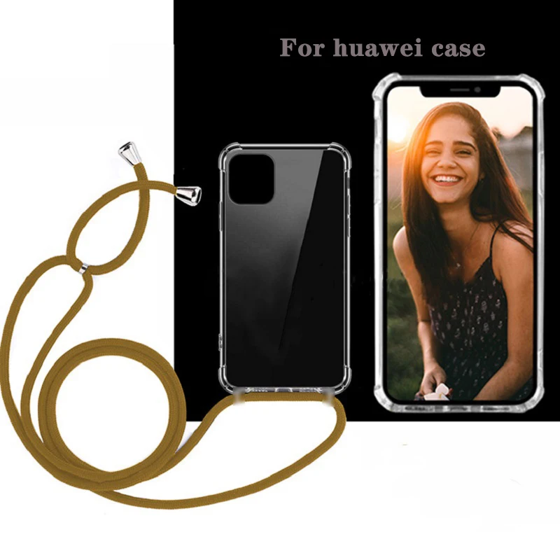 Наплечный ремень для huawei p30 20 lite pro mate20 honor10 чехол на ремне через плечо чехлы