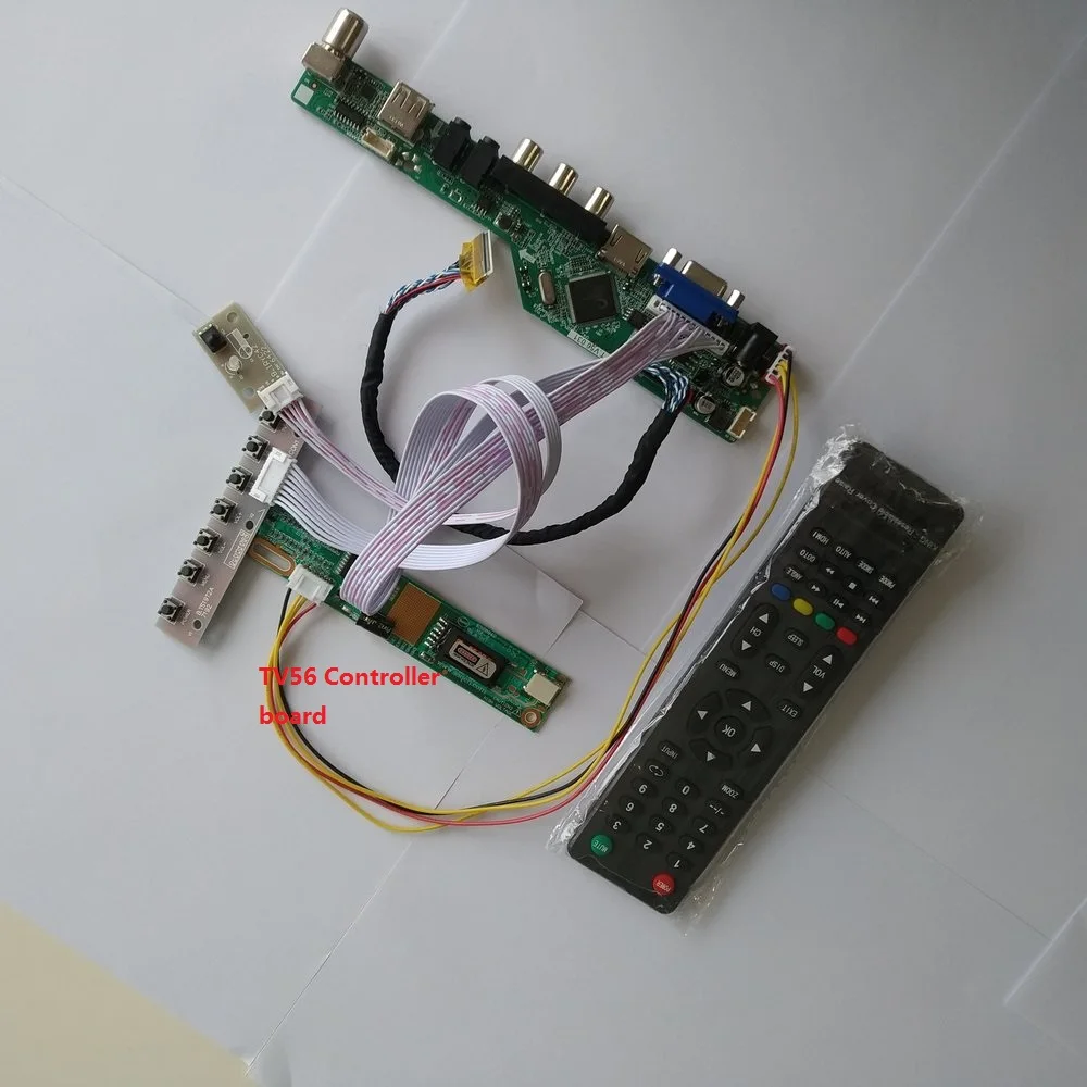 

for B121EW01 V3 Controller Board Resolution TV 1 lamps 12.1" 20pin USB Digital Signal VGA Interface Module AV 1280X800
