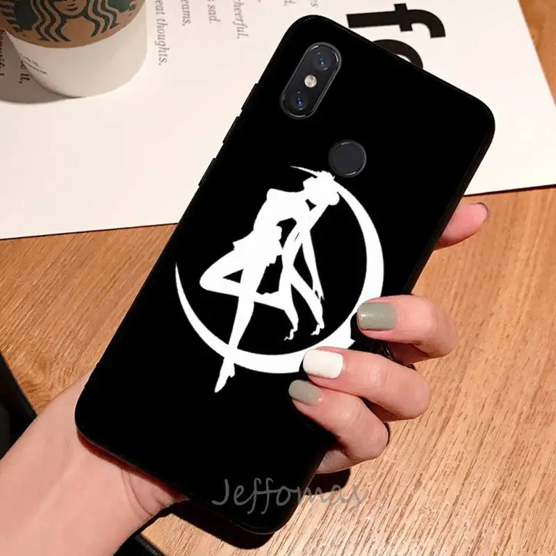

Cute Sailor Moon Anime Phone Case For Xiaomi Redmi 7 8 9t a3Pro 9se k20 mi8 max3 lite 9 note 9s 10 pro