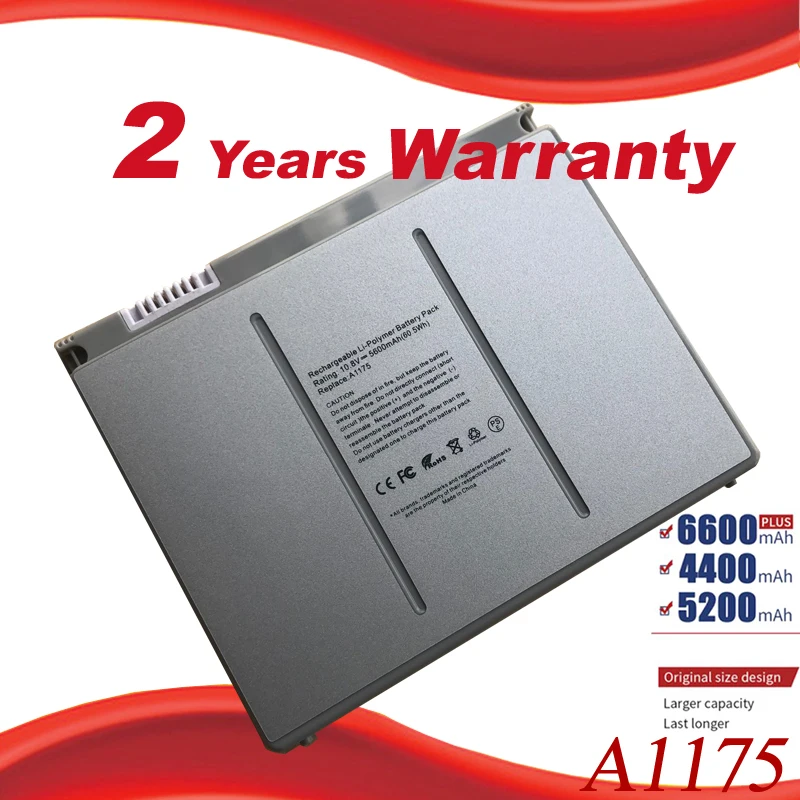 

New Battery for Apple Macbook Pro 15 inch A1175 A1150 A1260 A1226 A1211 MA348G/A free shipping