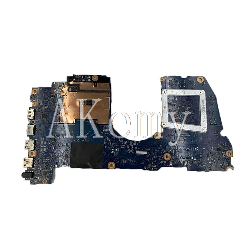 Billig SAMXINNO CAL53 LA-F611P Laptop Motherboard Für For DELL G3 15-3579 3579 Original Mainboard I7-8750H GTX1050