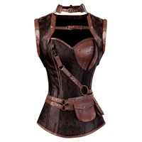 steampunk underbust corset waist corset tops party dress for women fashion night out renaissance accessories pirate clothes