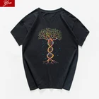 Мужская футболка Geek Gene tree, забавная саркастическая футболка, уличная футболка классная