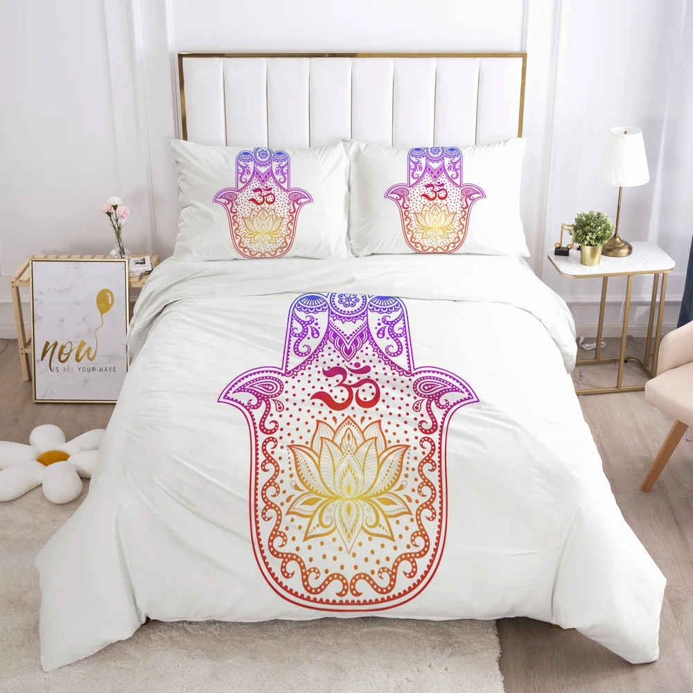 

Customize 3D Bedding Sets Double Europe Size Duvet Cover Set Bohemia Comforter Case Pillowcases Bedclothes Drop Ship