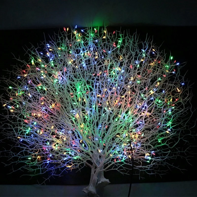 3M 5M Copper Wire LED USB Remote Control String Lights Firecracker Fairy Garland Light for Christmas 8 Modes Wedding Party