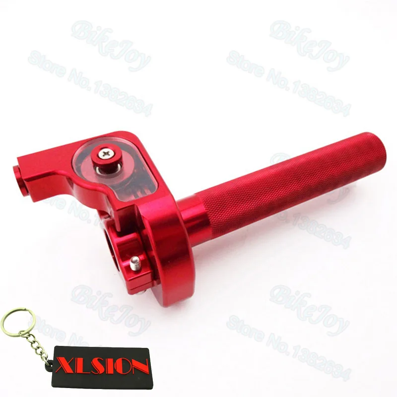 Новый красный CNC дроссельная заслонка в сборе для кроссового велосипеда питбайка