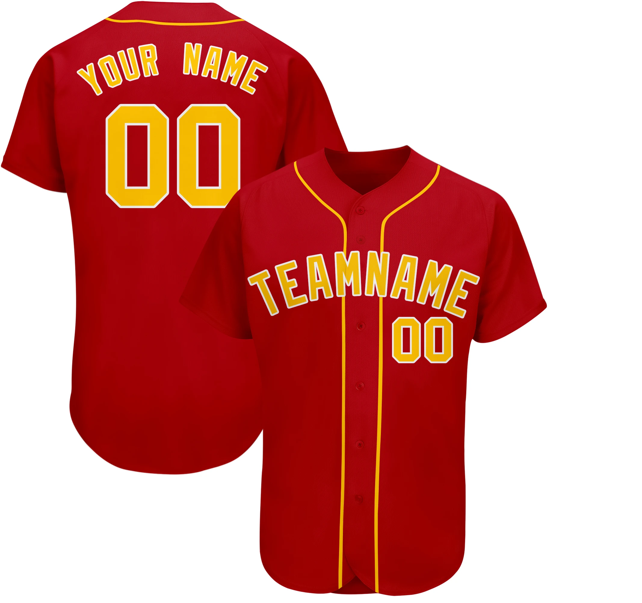 Customize Baseball Jersey Name/Number Sublimated Mesh Breathable Short Sleeve Hip Hop Streetwear for Men/Women/Kids Big size