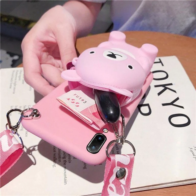 Новый 3D мультяшный кошелек с собакой сумки чехол для LG K4 2017 K7 K8 K9 K10 K12 K22 K41S K50 K62 K92