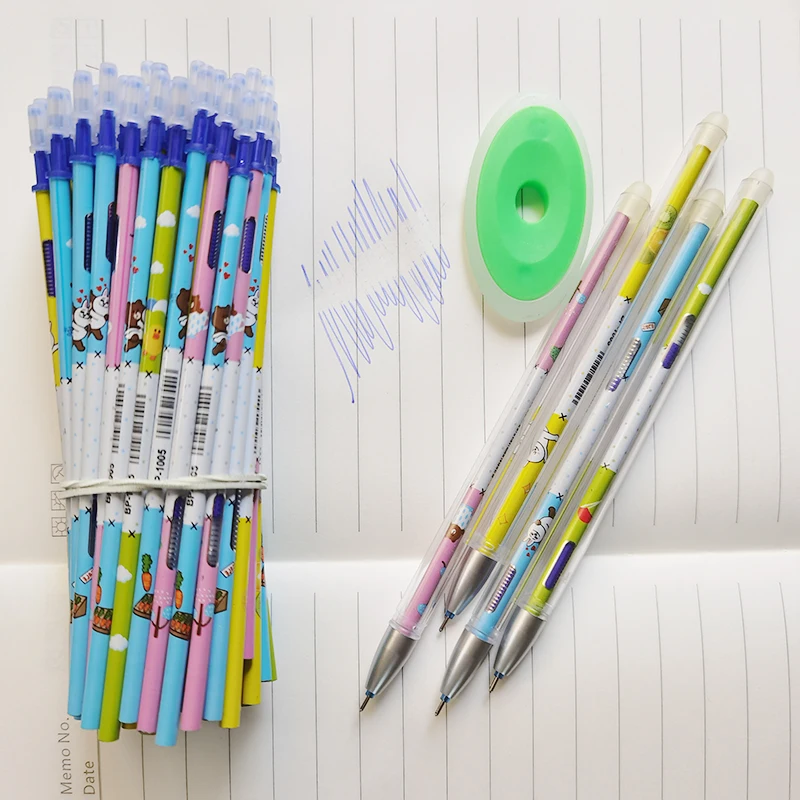 Ручка со стираемыми чернилами 0 5 мм для детей и студентов | Канцтовары офиса дома